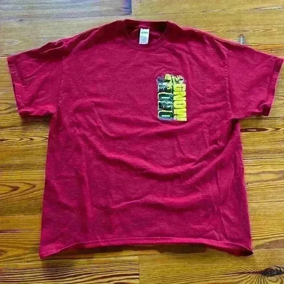 2 Religious Themed T-Shirts Gildan Red/Burgundy XL Comfort Colors Blue L - Picture 1 of 8